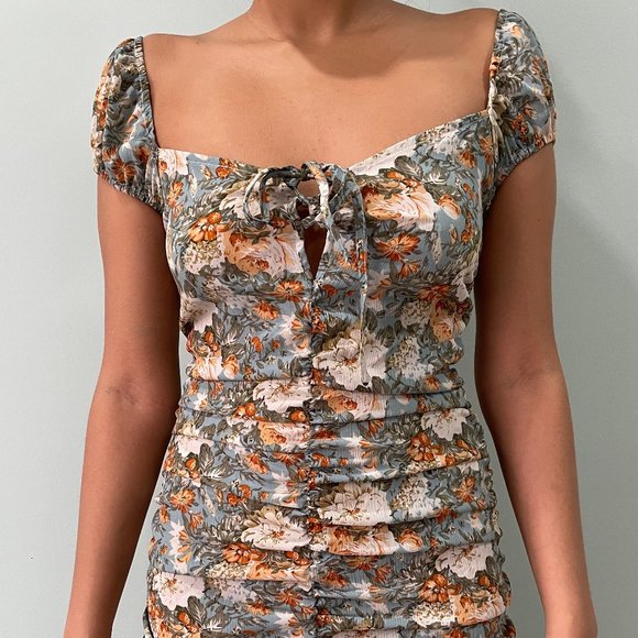 Cute Floral Dress. Midi Length. - Picture 1 of 3